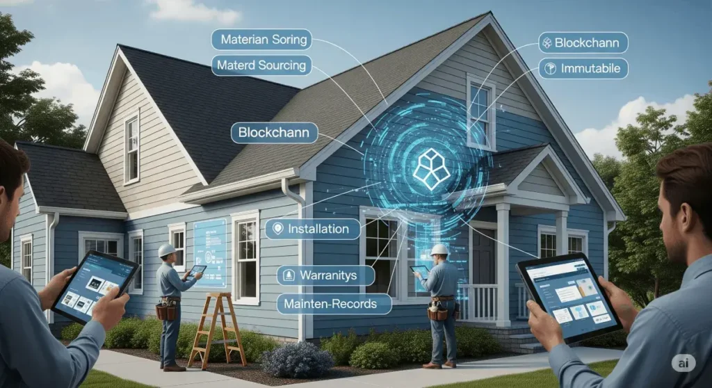 Using Blockchain Technology in Siding Installation
